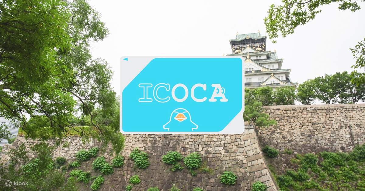 ICOCA IC Card (Osaka Pick Up) - Klook